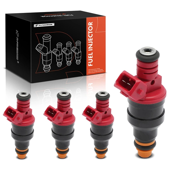 1995-1997 Ford Ranger 4-Pc Fuel Injector 2-Blade Terminal A-Premium APFI319