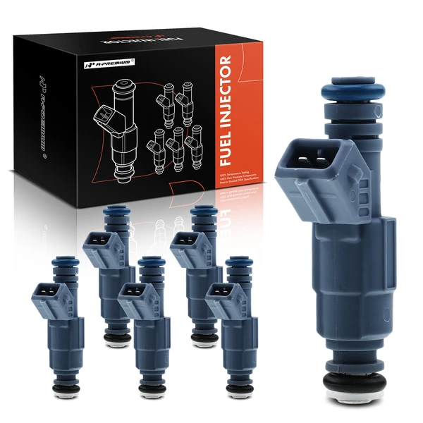 1996-1998 Mercury Sable 6-Pc Fuel Injector 2-Blade Terminal A-Premium APFI096