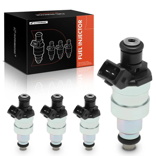 1985-1986 Dodge Omni 4-Pc Fuel Injector 2-Blade Terminal A-Premium APFI321