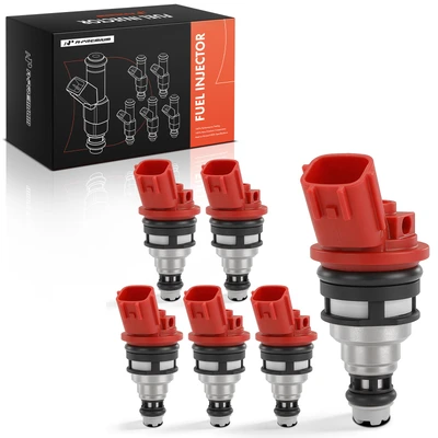 6 Pcs Fuel Injectors