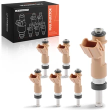 2012-2014 Toyota Tundra 6-Pc Fuel Injector 2-Blade Terminal A-Premium APFI233