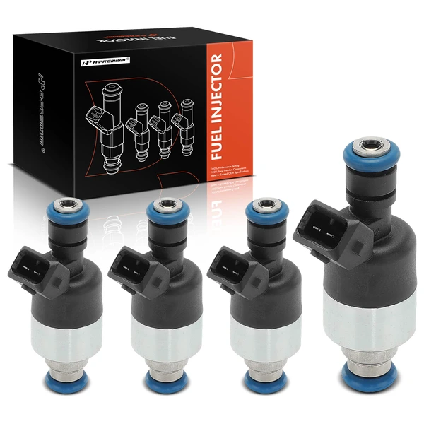 1998-2000 Isuzu Hombre 4-Pc Fuel Injector 2-Blade Terminal A-Premium APFI329