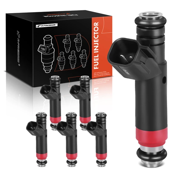 2000-2007 Ford Taurus 6-Pc Fuel Injector 2-Blade Terminal A-Premium APFI236