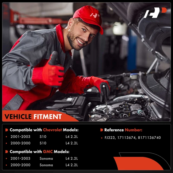 4-Pc Fuel Injector 2-Pin Terminal A-Premium APFI333