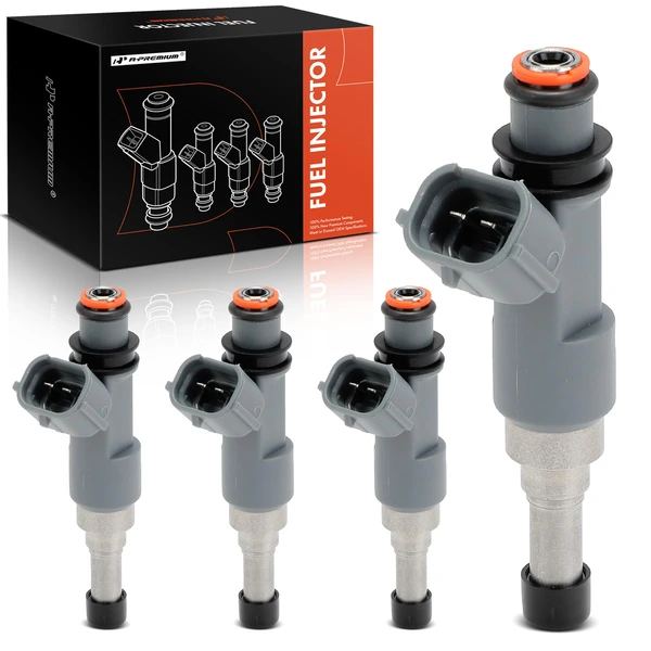 4-Pc Fuel Injector, 2-Blade Terminal, A-Premium APFI555