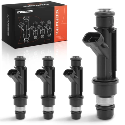 4 Pcs Black Fuel Injectors