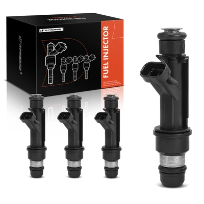 4 Pcs Black Fuel Injectors