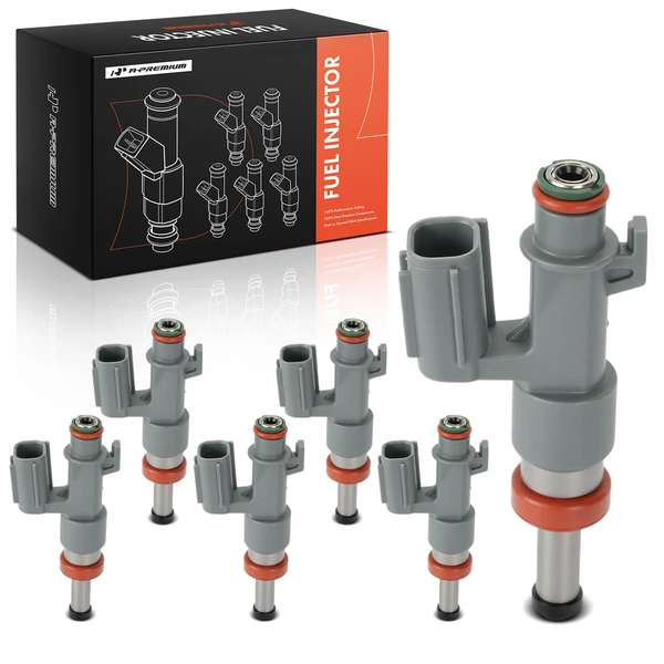 6-Pc Fuel Injector 2-Pin Terminal A-Premium APFI621