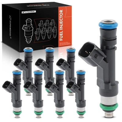 8 Pcs Black Fuel Injectors