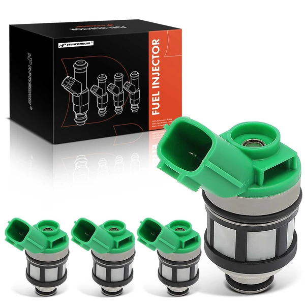 1998-2004 Nissan Frontier 4-Pc Fuel Injector 2-Blade Terminal A-Premium APFI341