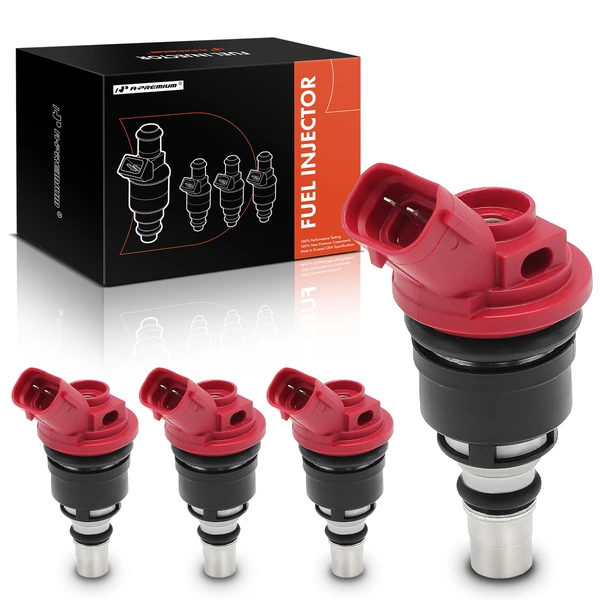 4-Pc Fuel Injector 2-Blade Terminal A-Premium APFI342