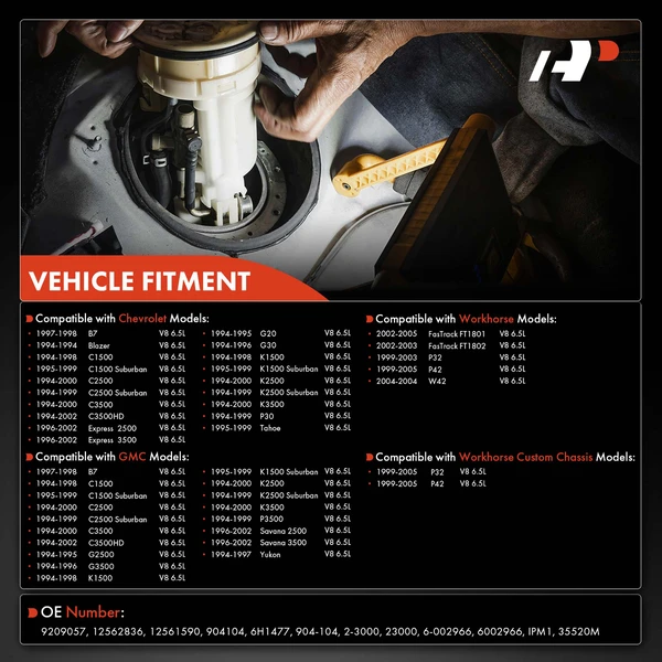 Fuel Pump Driver Module For Chevrolet Express 2500 GMC Savana 2500