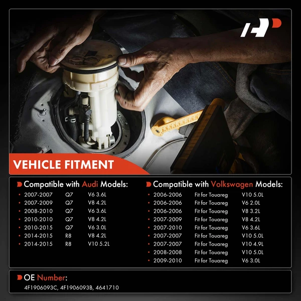 Fuel Injection Control Module for Audi Q7 2007-2015 Volkswagen Touareg 2006-2010