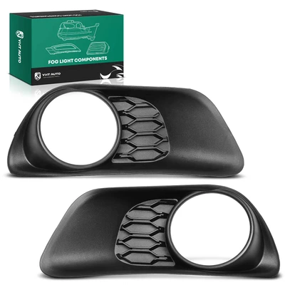 2 Pcs Front Fog Light Trim