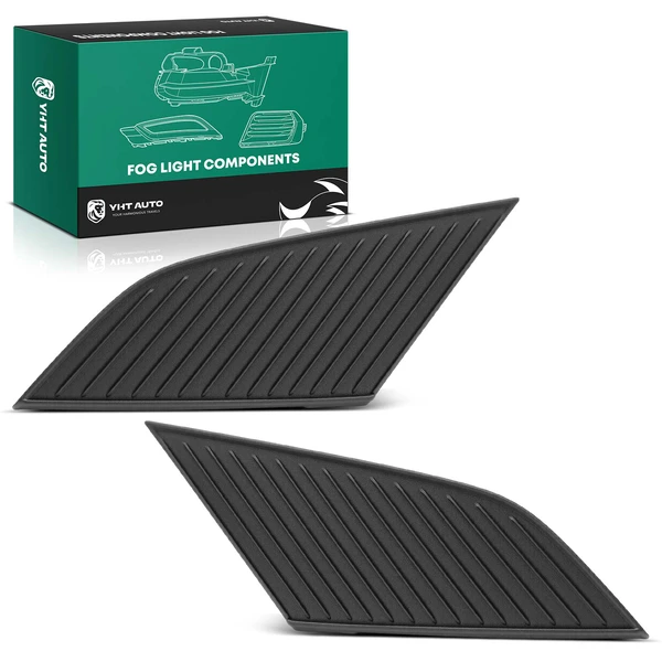 2 Pcs Front Driver & Passenger Fog Light Cover for Mazda CX-3 2016-2022 Sport Utility