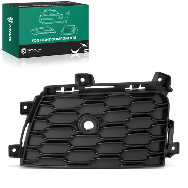 Front Driver Fog Light Lamp Bezel Trim for 2021-2024 Jeep Grand Cherokee L