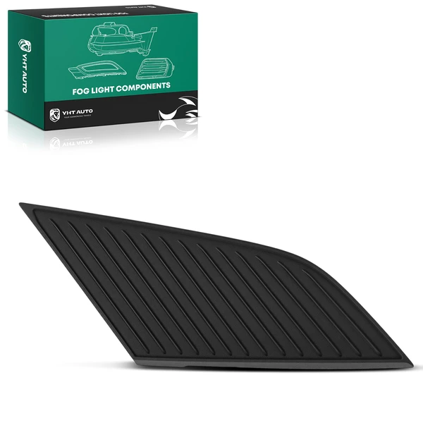 Front Passenger Plastic Fog Light Cover for Mazda CX-3 2016-2022 Sport Utility