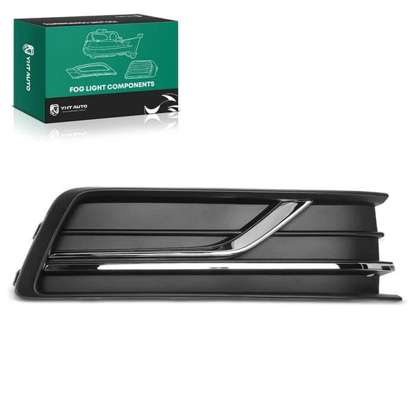 Front Passenger Fog Light Cover for Volkswagen Passat 2016-2019