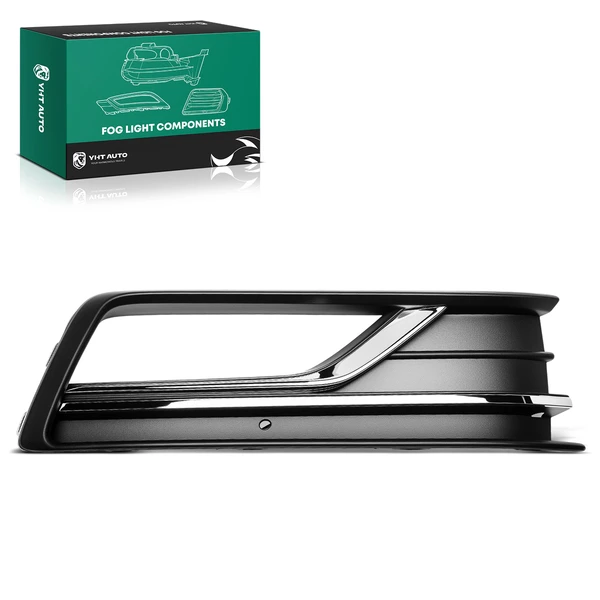 Front Passenger Fog Light Bezel Cover for Volkswagen Passat 2016-2019