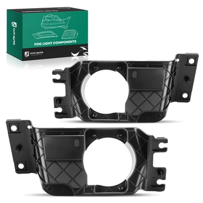 2 Pcs Driver & Passenger Fog Light Bracket