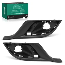2 Pcs Front Driver & Passenger Fog Light Trim for 2014-2020 Dodge Durango
