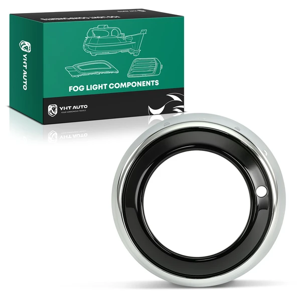 Front Driver Fog Light Trim for Mitsubishi Outlander 2010 Plastic with Fog Lamps