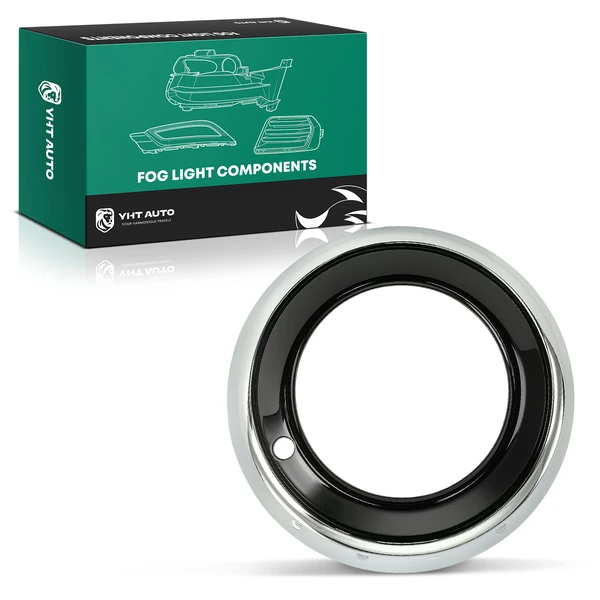 Front Passenger Fog Light Trim for Mitsubishi Outlander 2010 Black with Fog Lamps