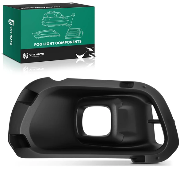 Front Passenger Fog Light Lamp Bezel Trim for 2019-2023 Ford Ranger