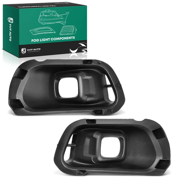 2 Pcs Front Fog Light Bezel for Ford Ranger 2019-2023