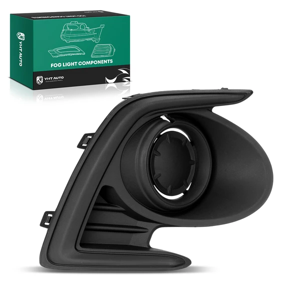 Front Driver Fog Light Cover for Mitsubishi Mirage G4 2017-2020 Sedan 4dr