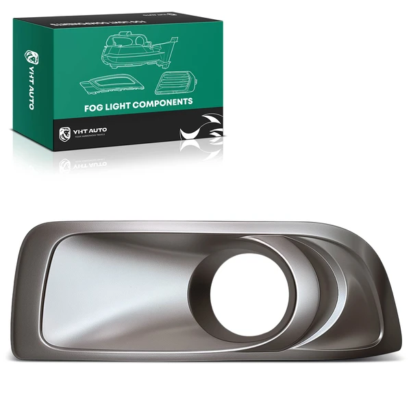 Front Driver Chrome Fog Lamp Light Bezel for Subaru Outback 2010-2012