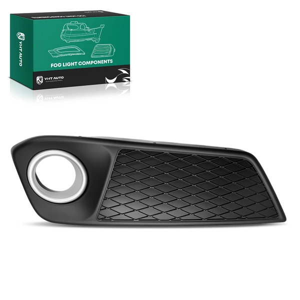 Front Driver Lower Fog Light Cover Bezel for Acura RDX 2013-2015 Primed Black