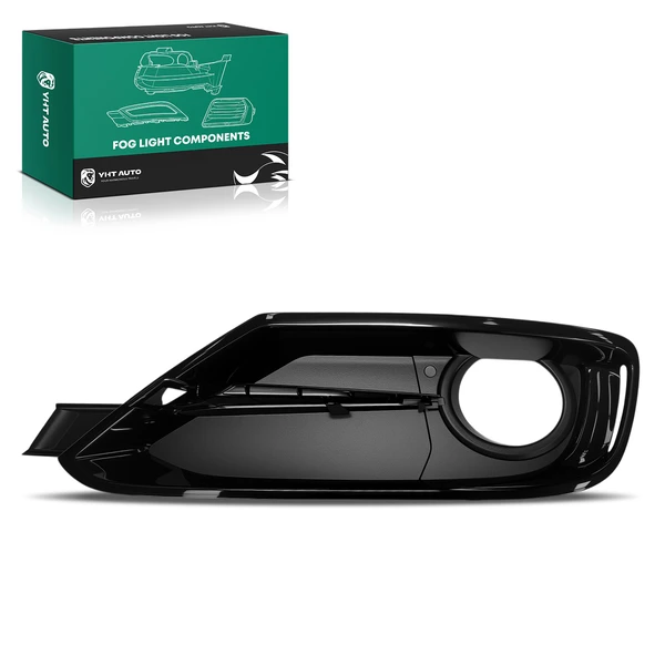 Front Driver Fog Light Cover Bezel for BMW F30 320i 2013-2015 Base Sport Line