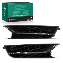 2 Pcs Front Driver & Passenger Fog Light Cover for 2012-2015 Volkswagen Passat
