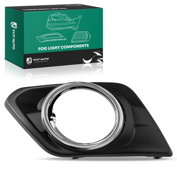 Front Driver Fog Light Bezel for Nissan Rogue 2014-2016 with fog Lamps