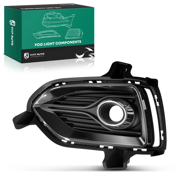 Front Driver Fog Light Bezel Driving Lamp for Hyundai Accent 2018-2022