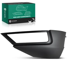 Front Driver Textured Black Fog Light Trim for 2018-2021 Volkswagen Tiguan