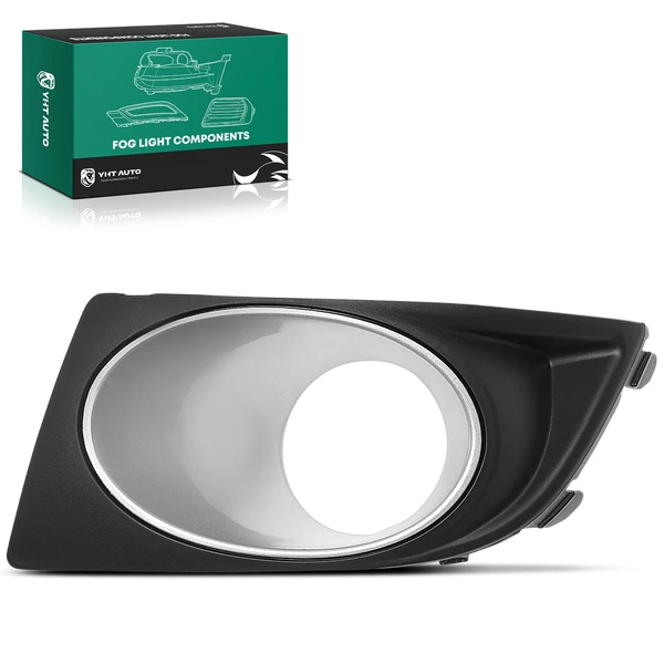 Front Driver Fog Light Trim for Subaru Legacy Outback 2008-2009 Black Plastic