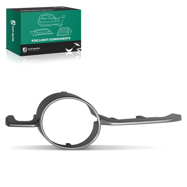 Front Driver Chrome Fog Light Trim for BMW E71 E72 X6 2008-2014 Primed