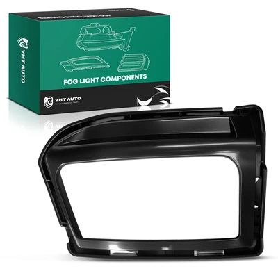 Front Driver Black Fog Light Trim Bezel
