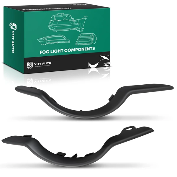 2 Pcs Front Driver Fog Light Trim for 2014-2020 Dodge Journey