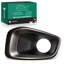 Front Driver Fog Light Bezel Black+Bronze for 2015-2018 Jeep Renegade