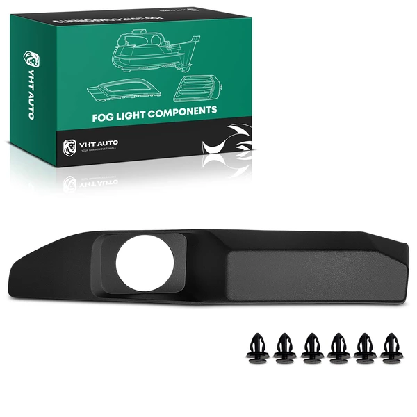 Front Driver Fog Light Trim for Ford Bronco 2021-2024 Sport Utility