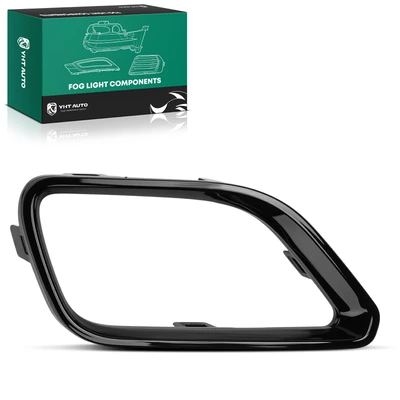 Black Driver Fog Light Trim