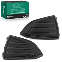 2 Pcs Front Driver & Passenger Bumper Fog Light Cover for 2019 Chevrolet Cruze