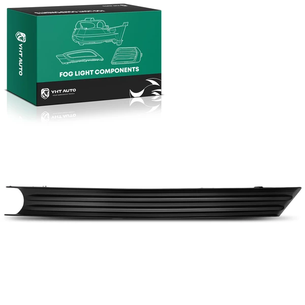 Front Passenger Textured Black Fog Light Trim for Mazda CX-5 17-21