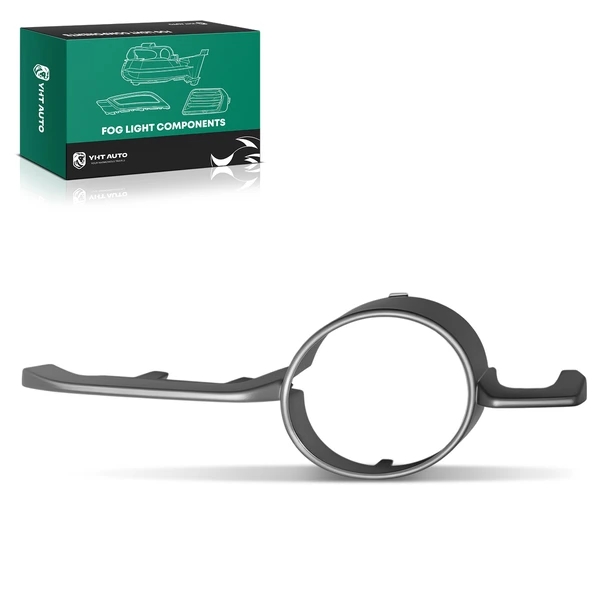 Front Passenger Chrome Fog Light Trim for BMW E71 E72 X6 2008-2014 Plastic