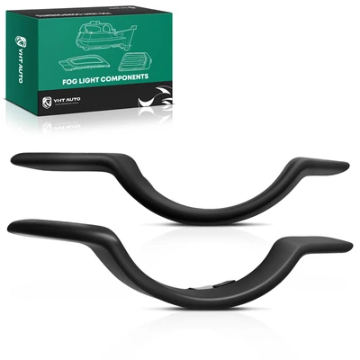 2 Pcs Front Passenger Fog Light Trim