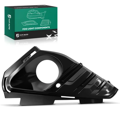 Front Passenger Black Fog Light Trim Driving Lamp