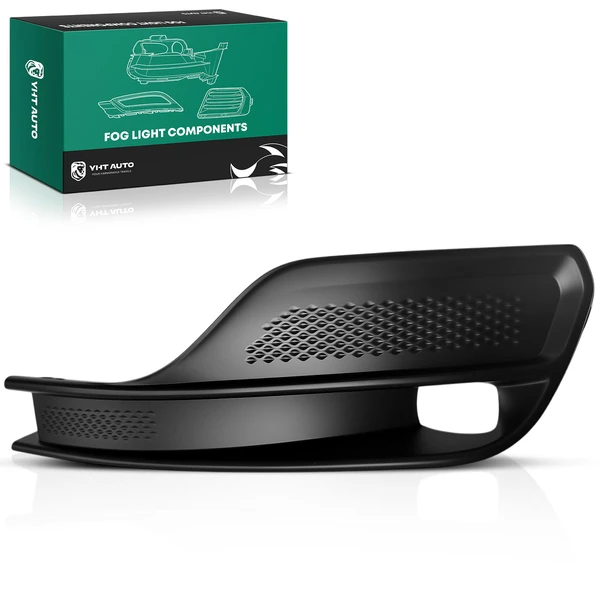 Front Passenger Textured Fog Lamp Bezel Bumper Insert for 2022-2025 Jeep Compass